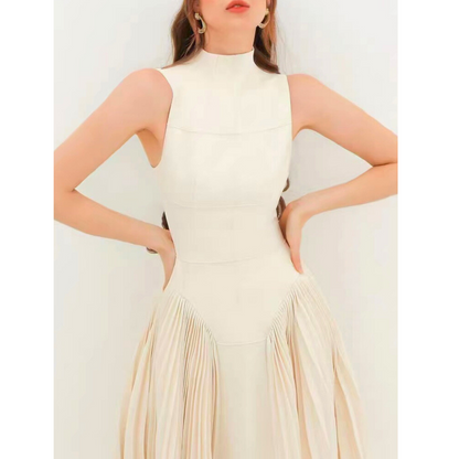 AVA | Midikleid mit Faltenrock