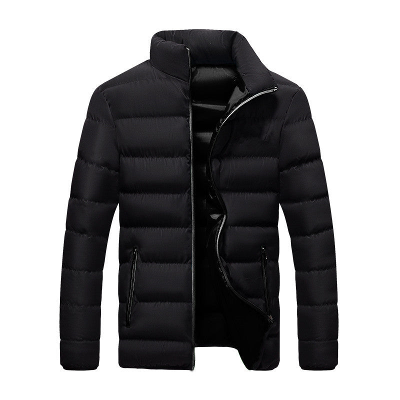 Finn™ - Blaue Winterjacke aus Baumwolle