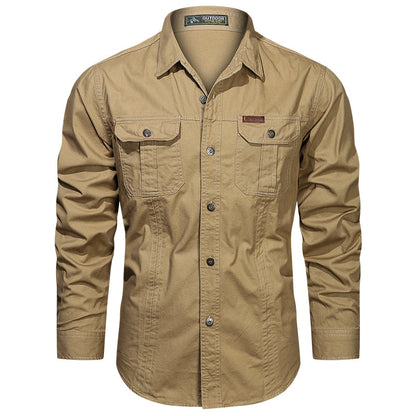 Liam™ - Herrenhemd im Cargo-Stil