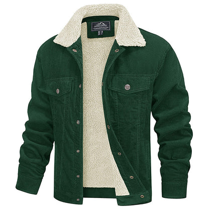 Finn™ - Multipocket Pelz mit Fleece Wintermantel